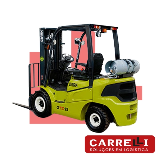 Aluguel profissional de empilhadeiras
