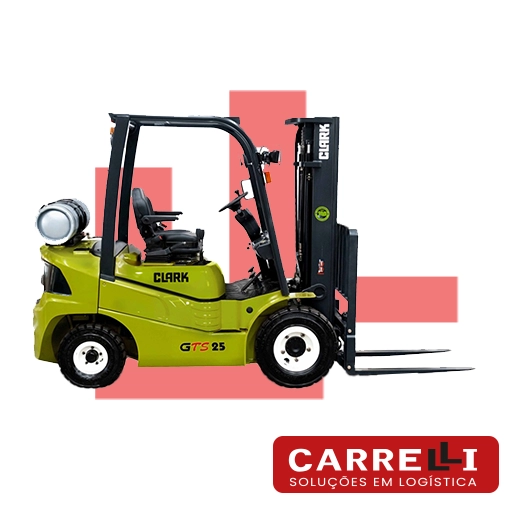 Empilhadeira disponível para locação