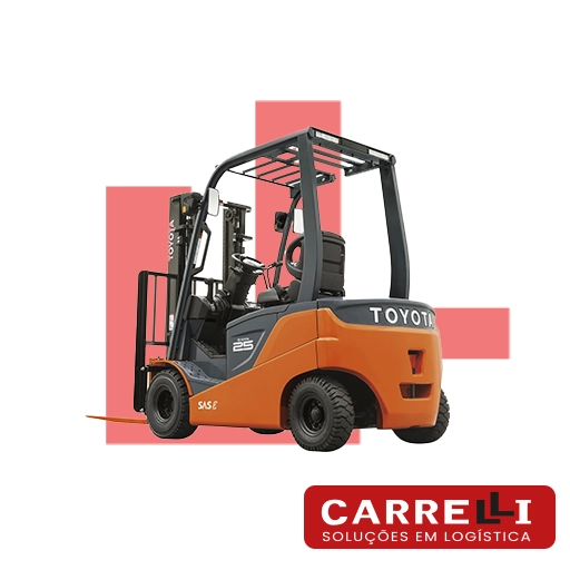 Empilhadeiras Toyota disponíveis para aluguel